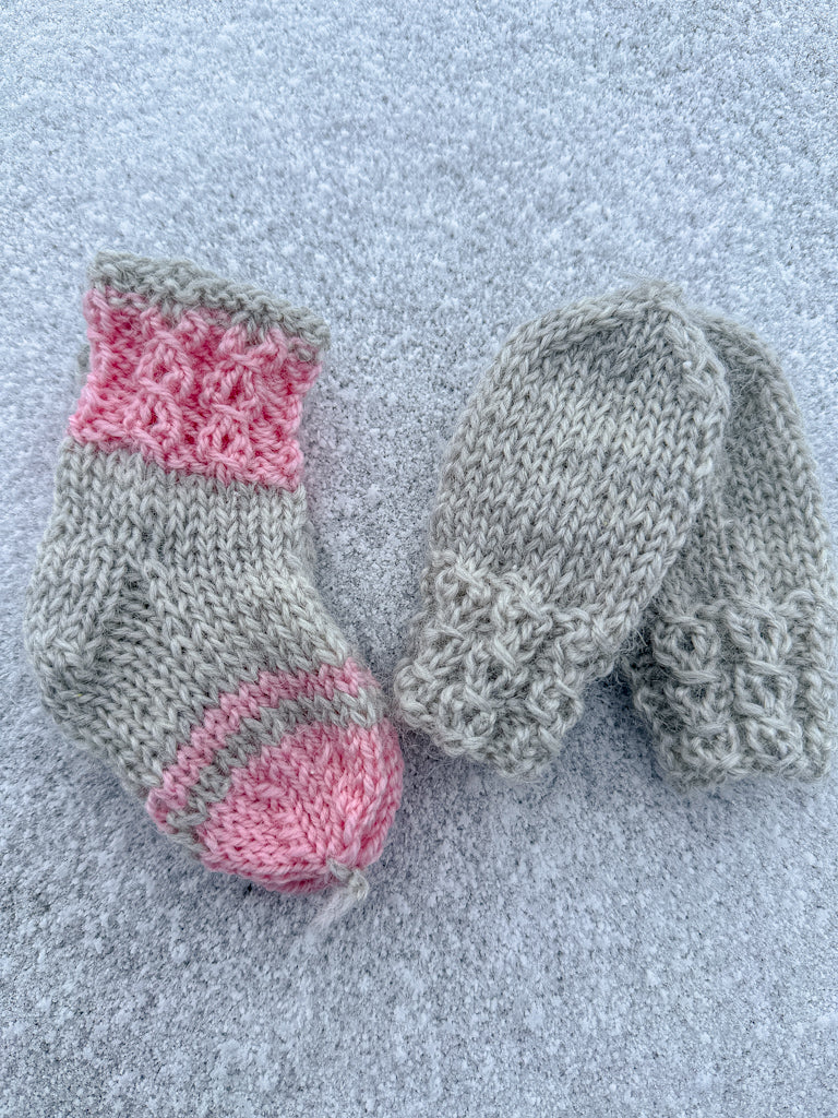 Babysett- ferdig strikket