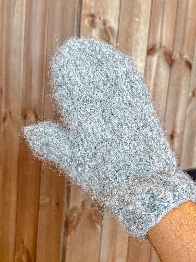 Fluff votter- oppskrift