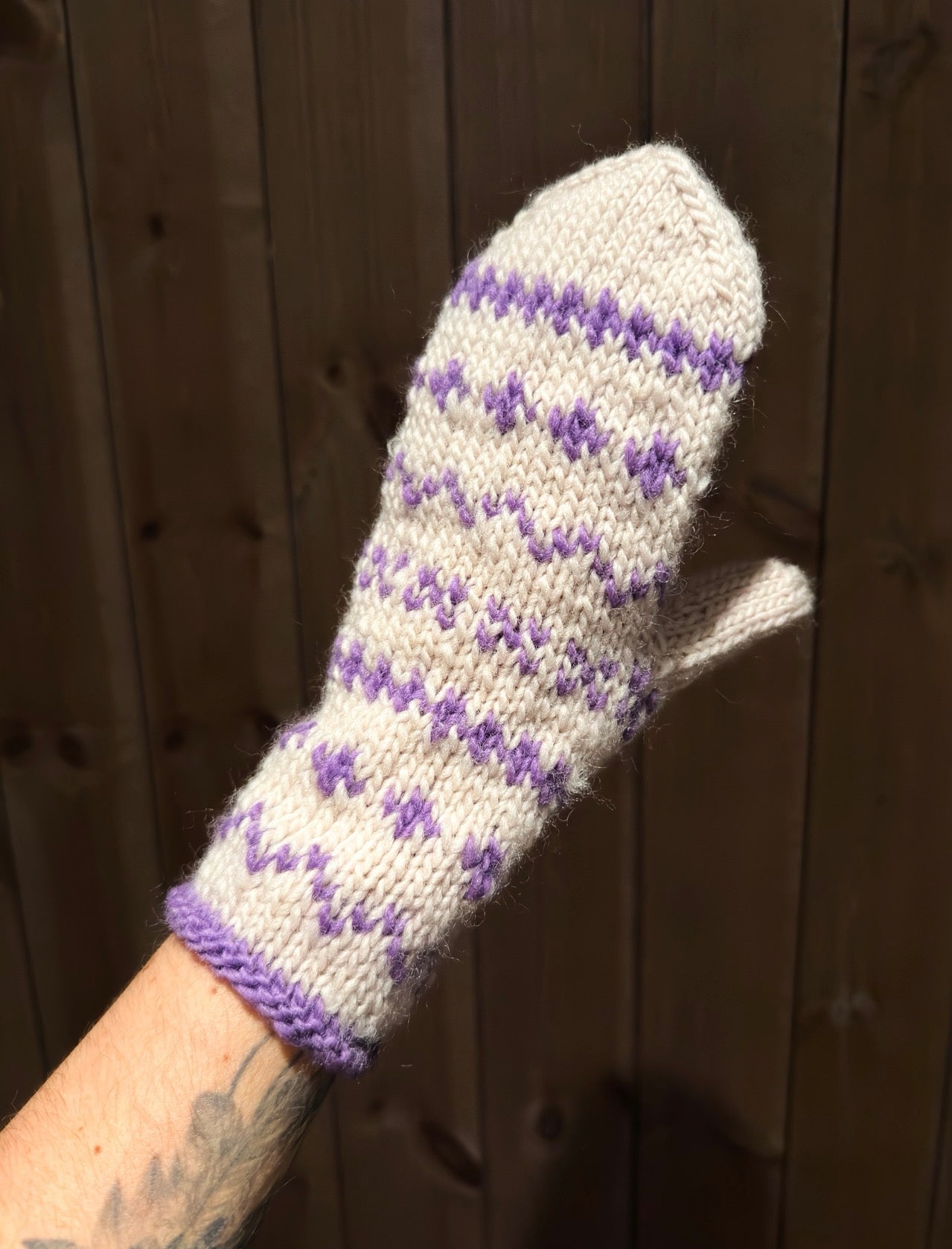 Bestemors enkle votter-oppskrift