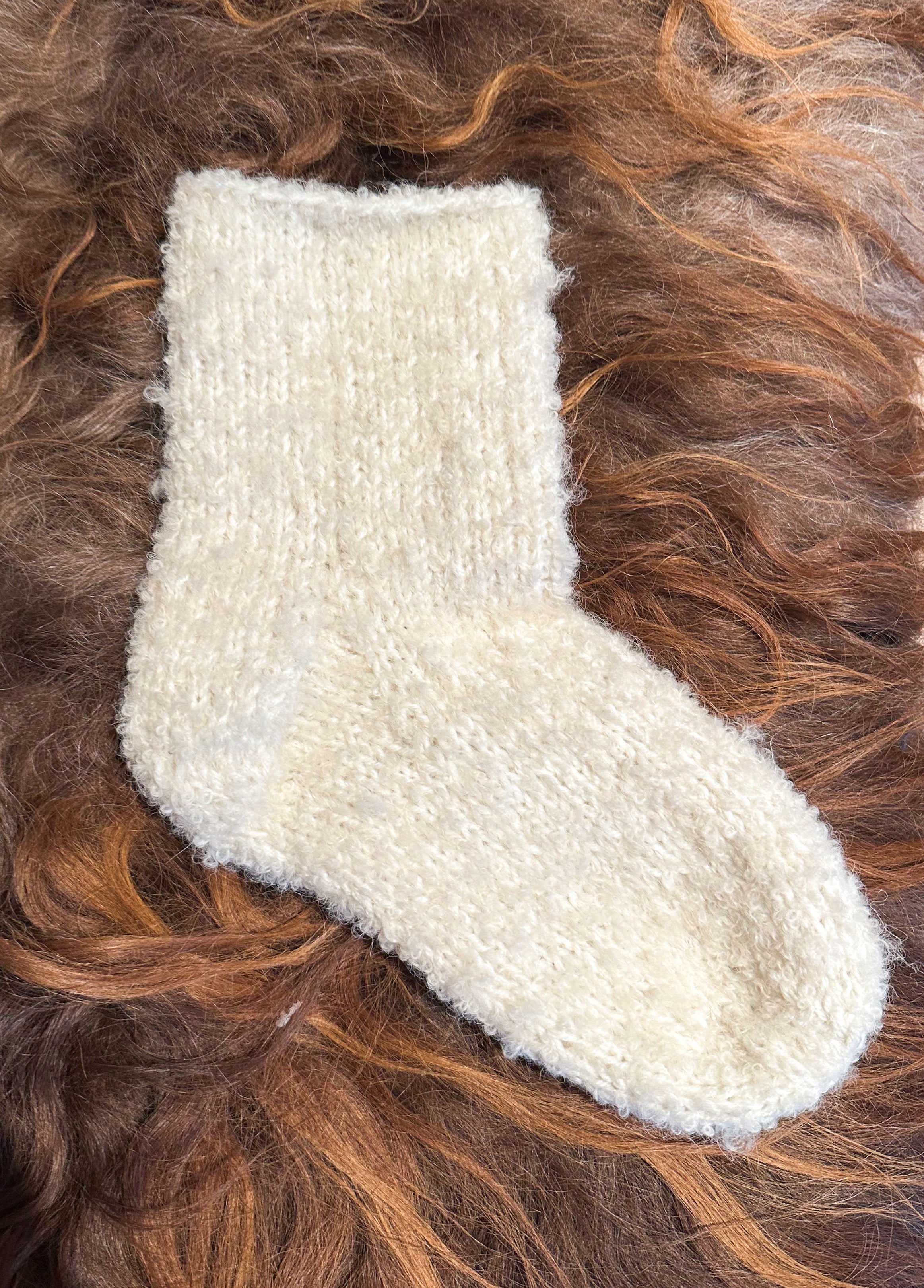 Kosesokker i ull- oppskrift