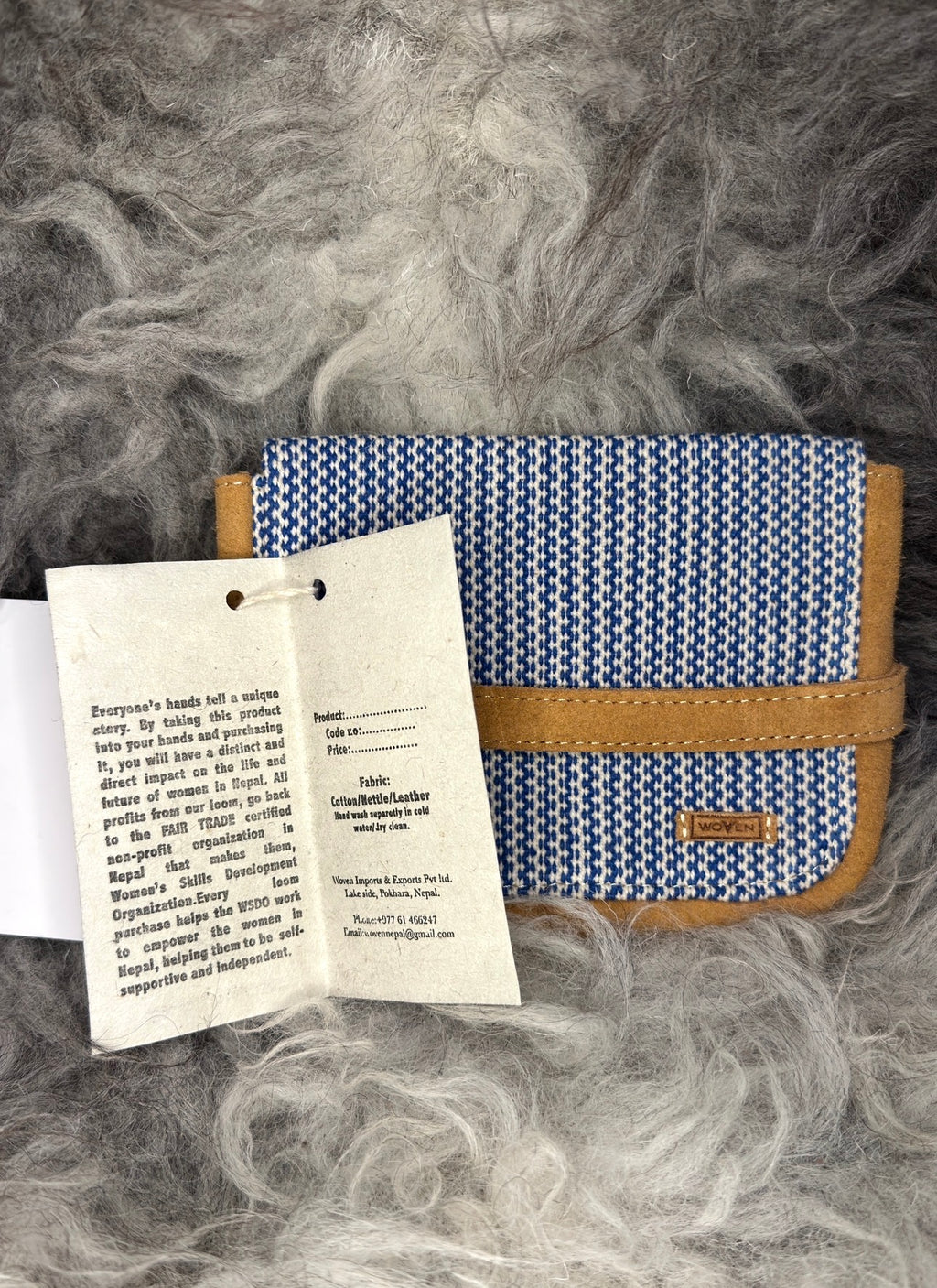 Woven Oppbevaringsmappe liten