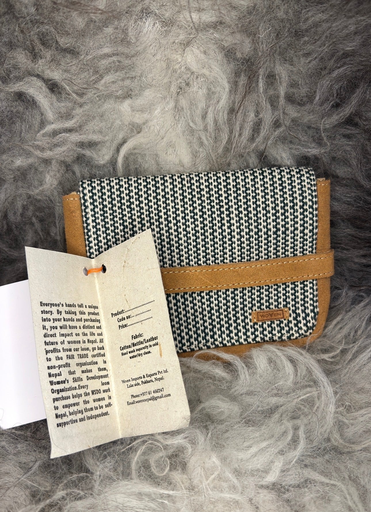 Woven Oppbevaringsmappe liten