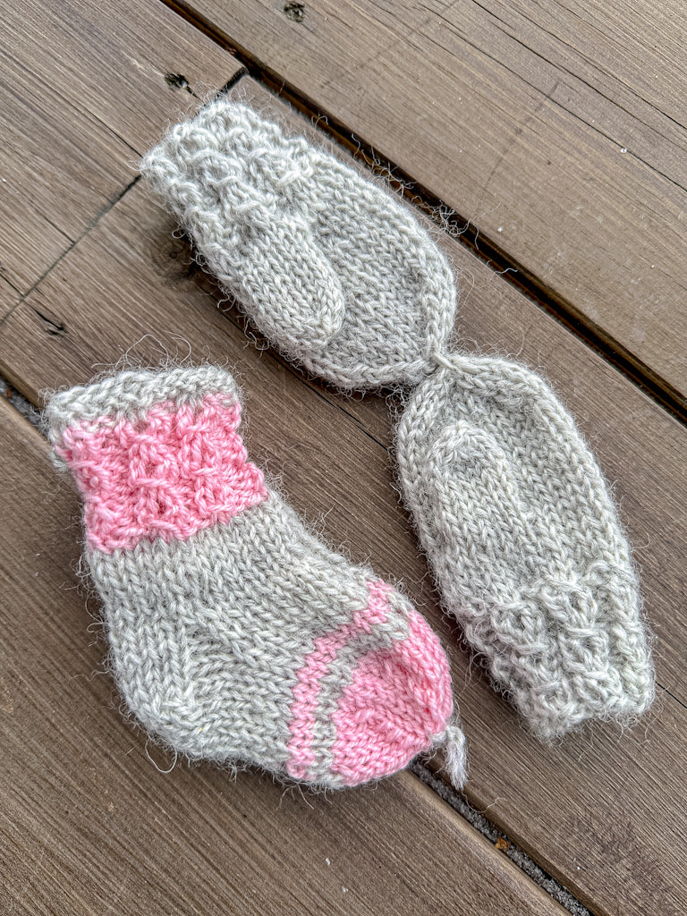 Babysett- ferdig strikket