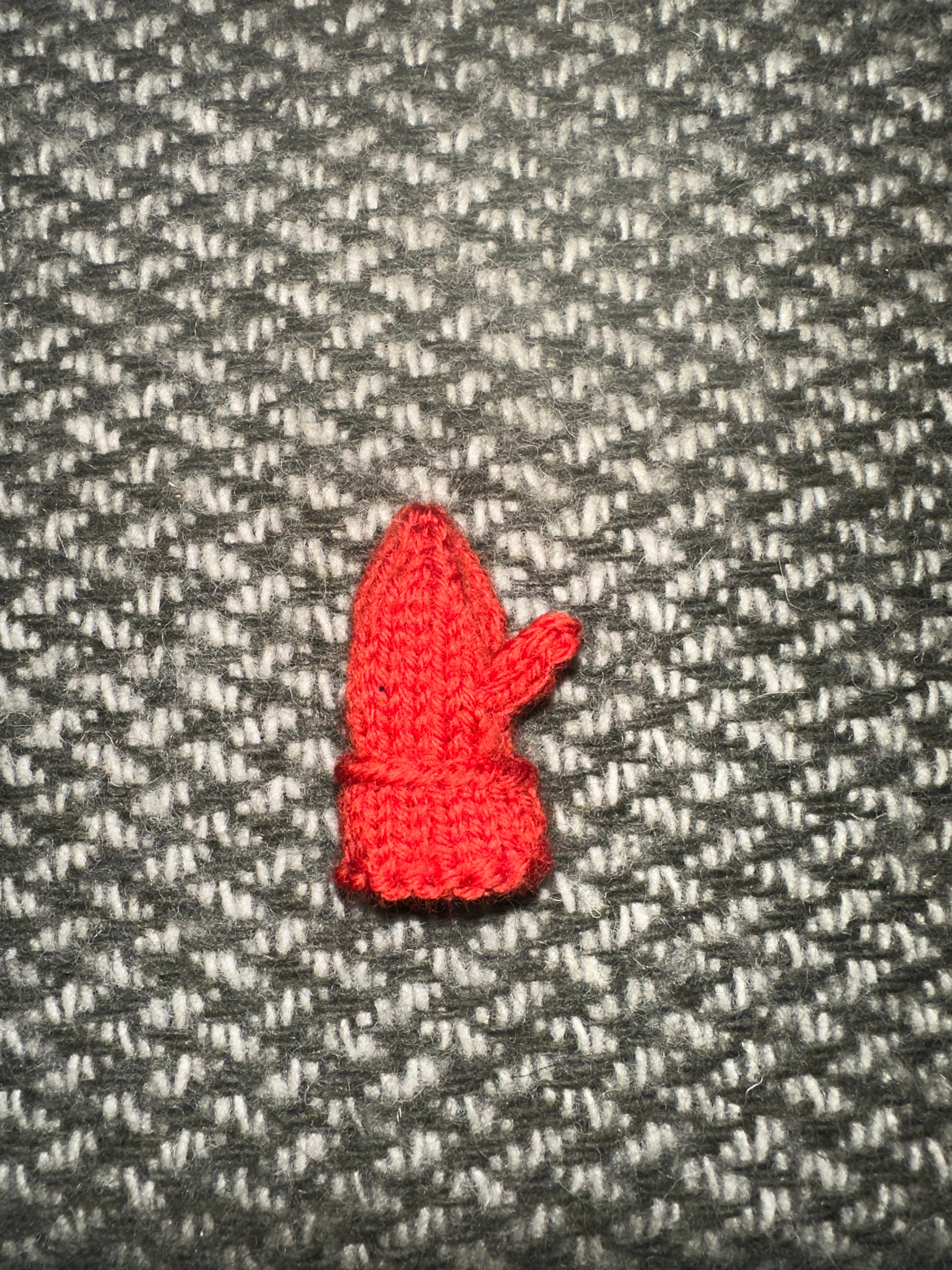 Headset vott- ferdig strikket