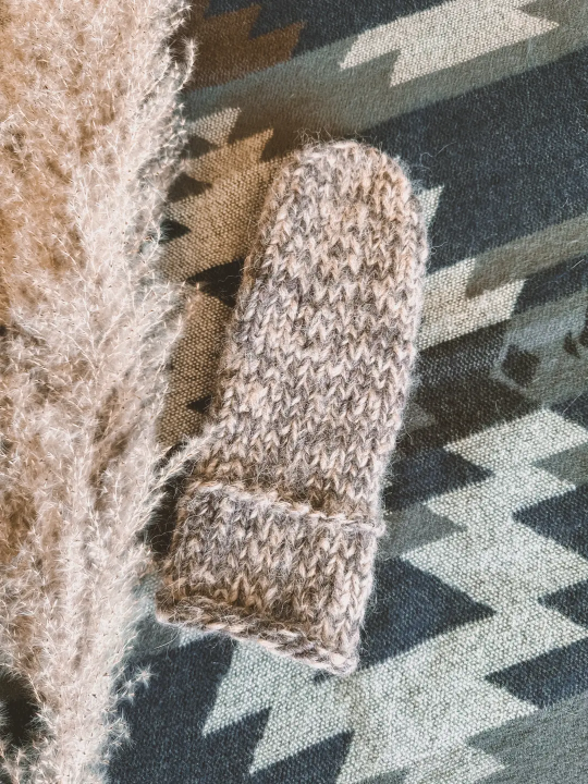 Ingrids enkle votter - oppskrift