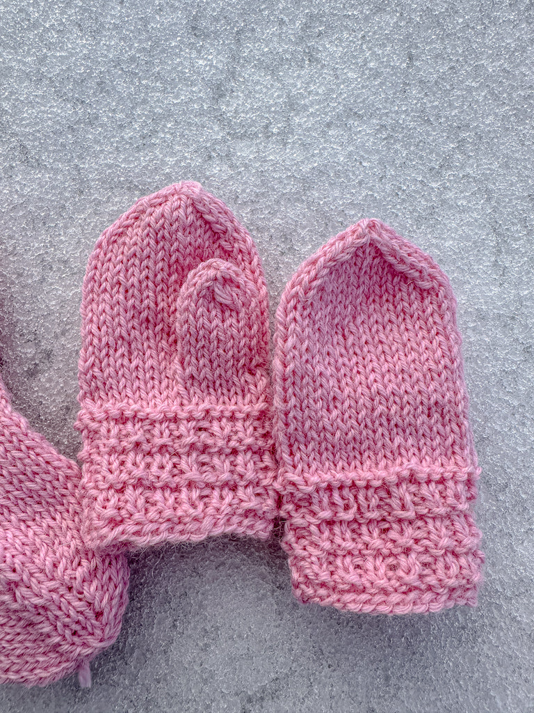 Bestemors babysett- ferdig strikket