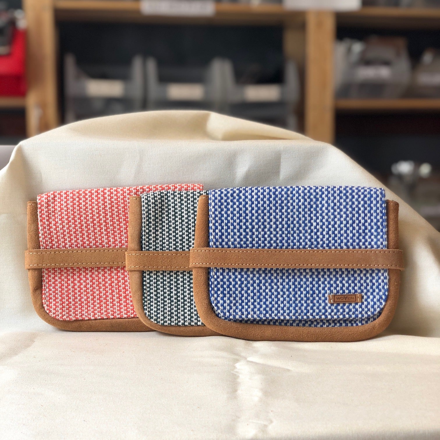 Woven Oppbevaringsmappe liten